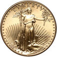 USA, 50 dolarów 1990, Filadelfia, Gold Eagle, uncja złota