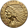 USA, 5 dolarów 1912, Indianin