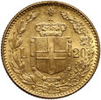 Włochy, Umberto I, 20 lirów 1882 