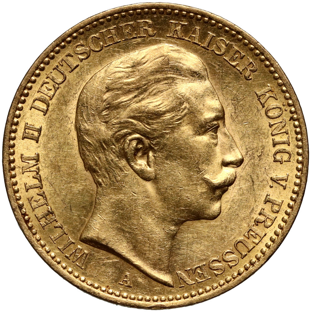 410. Niemcy, Prusy, Wilhelm II, 20 marek 1903 A
