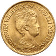 Holandia, Wilhelmina, 10 guldenów 1917