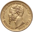 Włochy, Wiktor Emanuel II, 20 lirów 1853 P 
