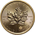 Kanada, 50 dolarów 2016, Liść klonu, 1 uncja złota