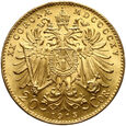 2. Austria, Franciszek Józef I, 20 koron 1915, Nowe bicie