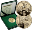 Polska, III RP, 200 złotych 2008, 450 lat Poczty Polskiej