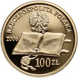 Polska, III RP, 100 złotych 2006, 500-lecie wydania Statutu Łaskiego
