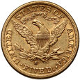 192. USA, 5 dolarów 1899 S, Liberty Head