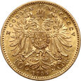 Austria,  Franciszek Józef I, 10 koron 1905, Wiedeń