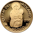 Watykan, 50000 lirów 1998, Jan Paweł II, pontyfikat