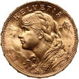 743. Szwajcaria, 20 franków 1930 B