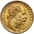Węgry, Franciszek Józef I, 20 franków/8 forintów 1888
