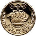 776. USA, 5 dolarów 1988, Olimpiada w Seulu
