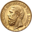 Niemcy, Badenia, Fryderyk, 10 marek 1872 G