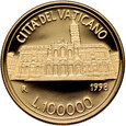 Watykan, 100000 lirów 1998, Jan Paweł II, pontyfikat