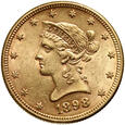 USA, 10 dolarów 1898, Filadelfia, Liberty