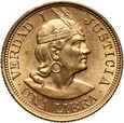 Peru, 1 libra 1917, Lima