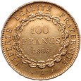Francja, 100 franków 1886 A, Anioł