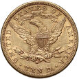 USA, 10 dolarów 1886 S, San Francisco, Liberty