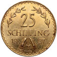 Austria, 25 szylingów 1927