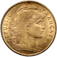 180. Francja, 10 franków 1911, Kogut