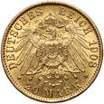 Niemcy, Prusy, Wilhelm II, 20 marek 1908 A