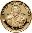 Watykan, 50000 lirów 1997, Jan Paweł II, pontyfikat