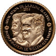 Benin, 1500 franków 2013, Intronizacja Wilhelma 0,5 g Au585