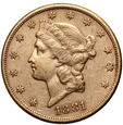 USA, 20 dolarów 1881 S, San Francisco, Liberty