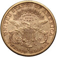 USA, 20 dolarów 1881 S, San Francisco, Liberty