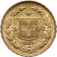 Szwajcaria, 20 franków 1891 B