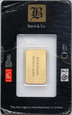 Sztabka złota, 10 g Au999, Baird & Co.
