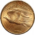745. USA, 20 dolarów 1908, Filadelfia, St. Gaudens