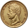 Włochy, Sardynia, Karol Albert, 100 lirów 1833 P, Turyn
