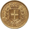 Włochy, Sardynia, Karol Albert, 100 lirów 1833 P, Turyn