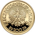 Polska, III RP, 200 złotych 2000, 20-lecie NSZZ Solidarność