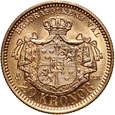 Szwecja, Oskar II, 20 koron 1898