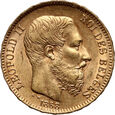 Belgia, Leopold II, 20 franków 1868