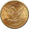 USA, 10 dolarów 1889 S, San Francisco, Liberty