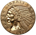 USA, 5 dolarów 1909, Indianin