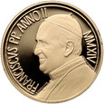 Watykan, 50 euro 2014, Franciszek, 2 rok pontyfikatu