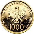 Polska, 1000 złotych 1989, Jan Paweł II, kratka #RK