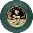 Polska, III RP, 37 złotych 2009, Ksiądz Jerzy Popiełuszko