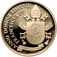 Watykan, zestaw 9 monet euro 2018, Franciszek, stempel lustrzany