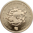 Polska, III RP, 200 złotych 2005, 60. rocznica zakończenia II wojny