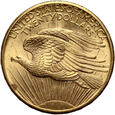 USA, 20 dolarów 1908, Filadelfia, Statua