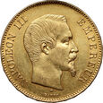 Francja, Napoleon III, 100 franków 1855 A, Paryż