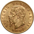 Włochy, Wiktor Emanuel II, 20 lirów 1867