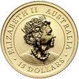 Australia, 15 dolarów 2020, Kangur, 1/10 uncji złota