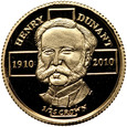 Falklandy, 1/25 crown 2010, Henry Dunant