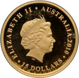 Australia, 15 dolarów 2010 P, Koala, PCGS PR69, 1/10 oz Au999